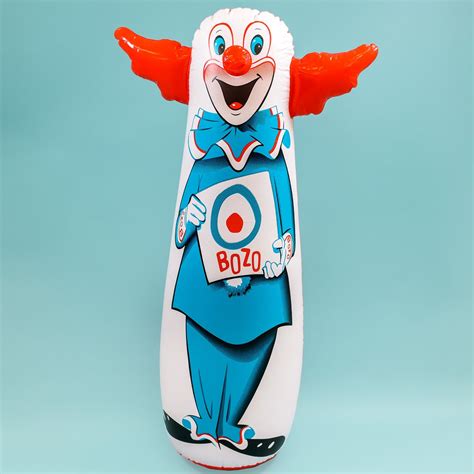 Vintage Larami BOZO the Clown Ring Toss Game Sealed NEW 1984 Made In Hong Kong. . Vintage bozo the clown punching bag